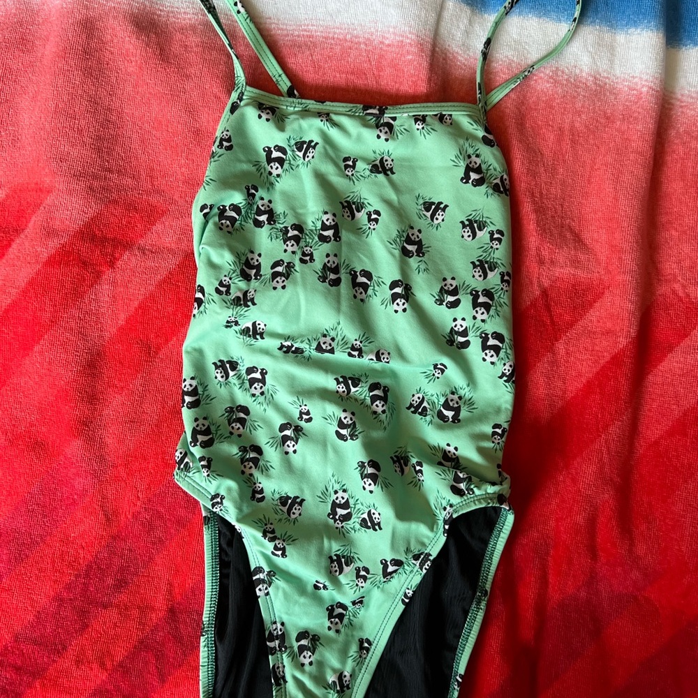 Jolyn one piece with tie in the back